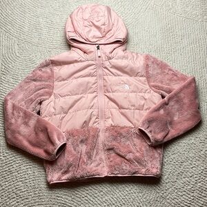 The North Face Girls' Sherpa Mashup Full-Zip Fleece Jacket Girls Size XL
